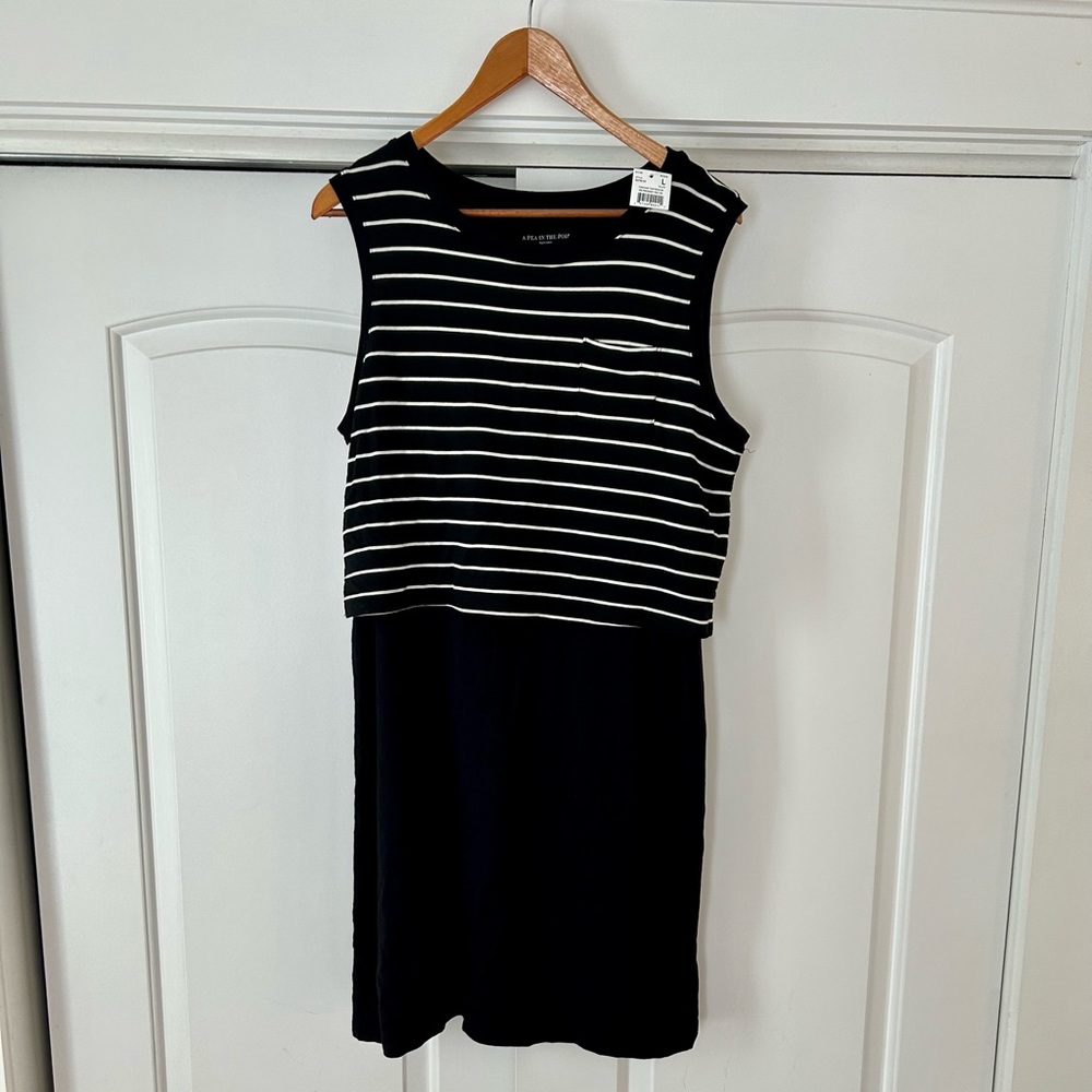 NEW Pea in the Pod Maternity/Nursing Dress